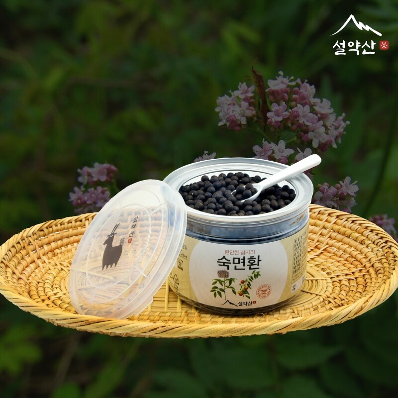 강원더몰,설약산 깊은잠 수면건강을 위한 숙면환 국내산 쥐오줌풀 길초근 발레리안 대추 190g 1병