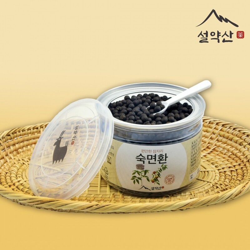 강원더몰,설약산 깊은잠 수면건강을 위한 숙면환 국내산 쥐오줌풀 길초근 발레리안 대추 190g 1병