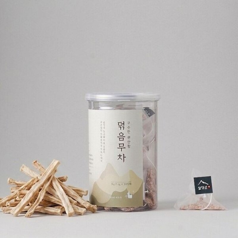 인제몰,설약산 국내산 덖은 무차 삼각티백 1.2g 30개입