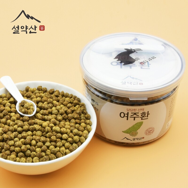 강원더몰,설약산 천연인슐린 여주환 100% 국내산 여주 돼지감자 겨우살이 200g x 1병